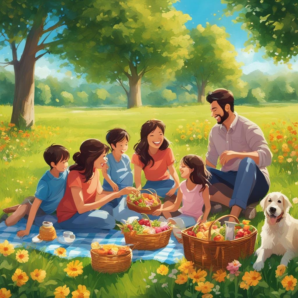 family enjoying quality time family enjoying quality time