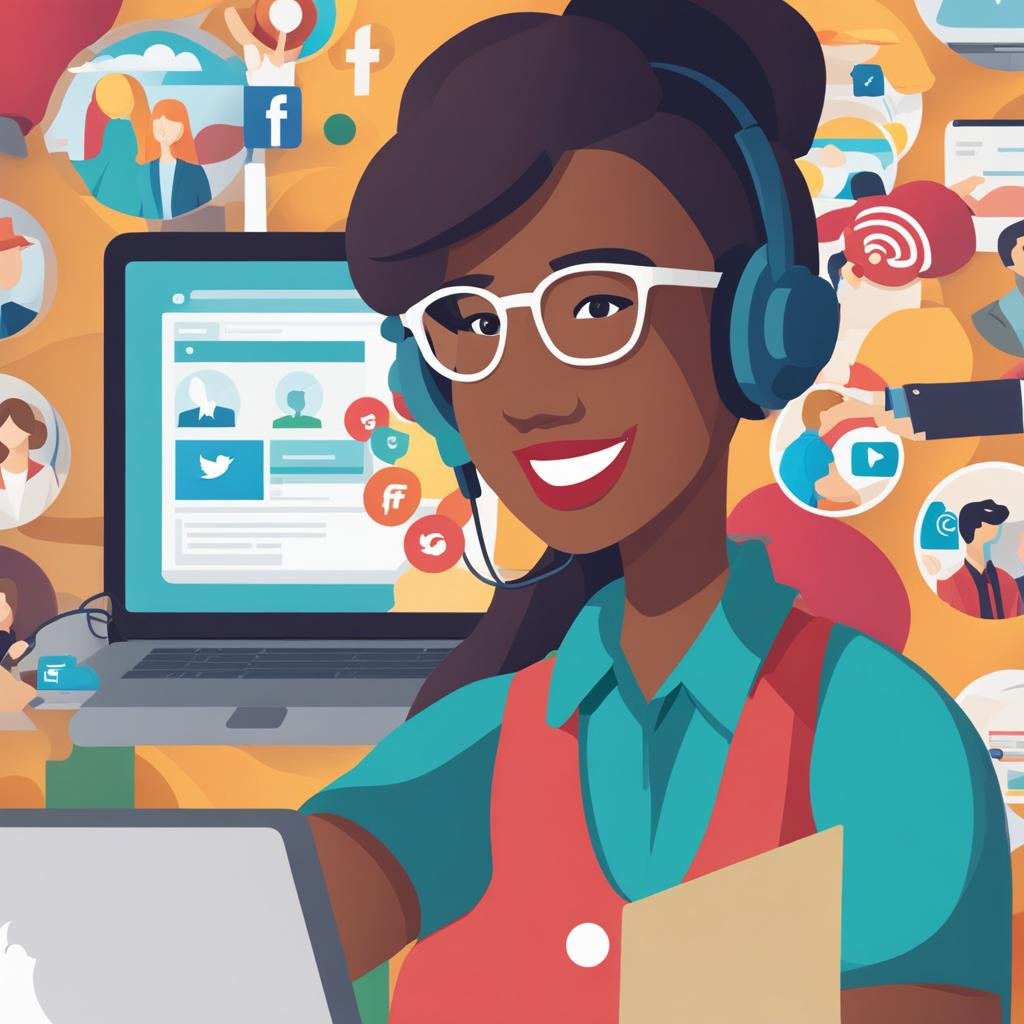social media customer service and community management