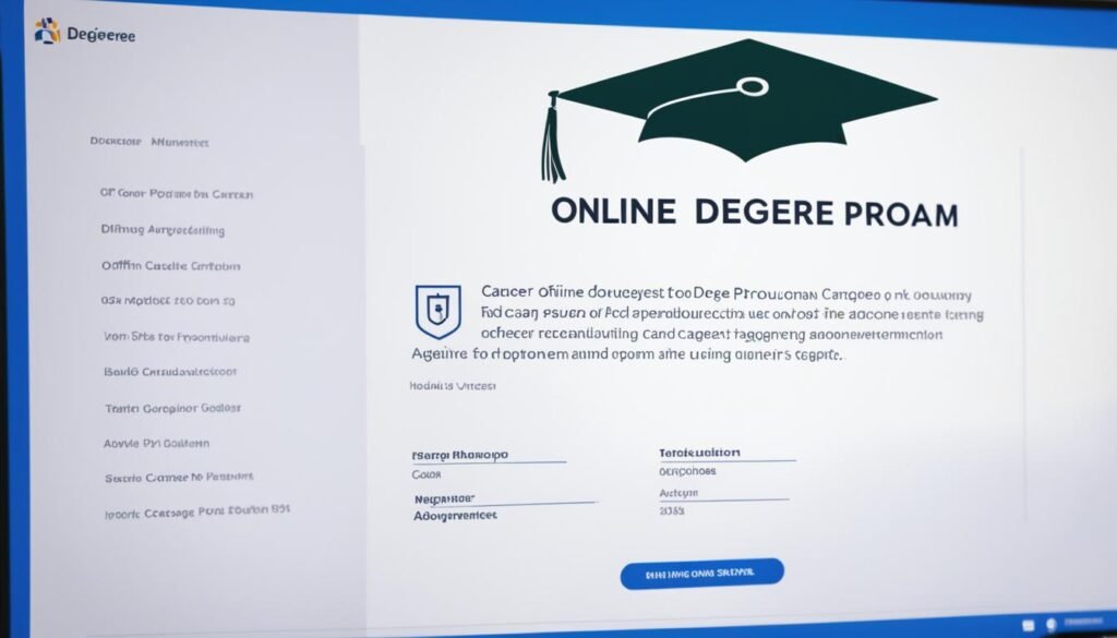 Support services for online students