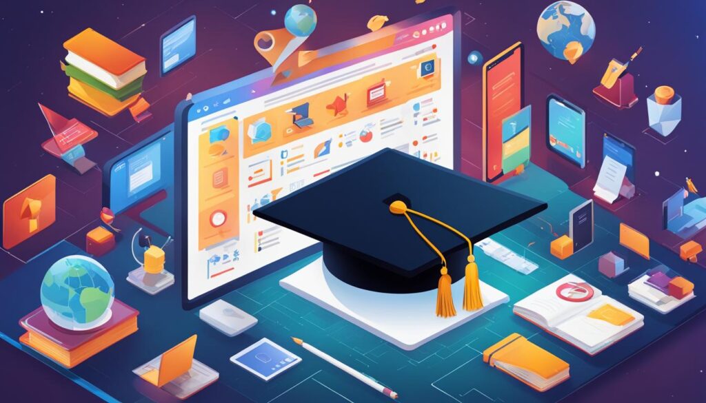 100% online education