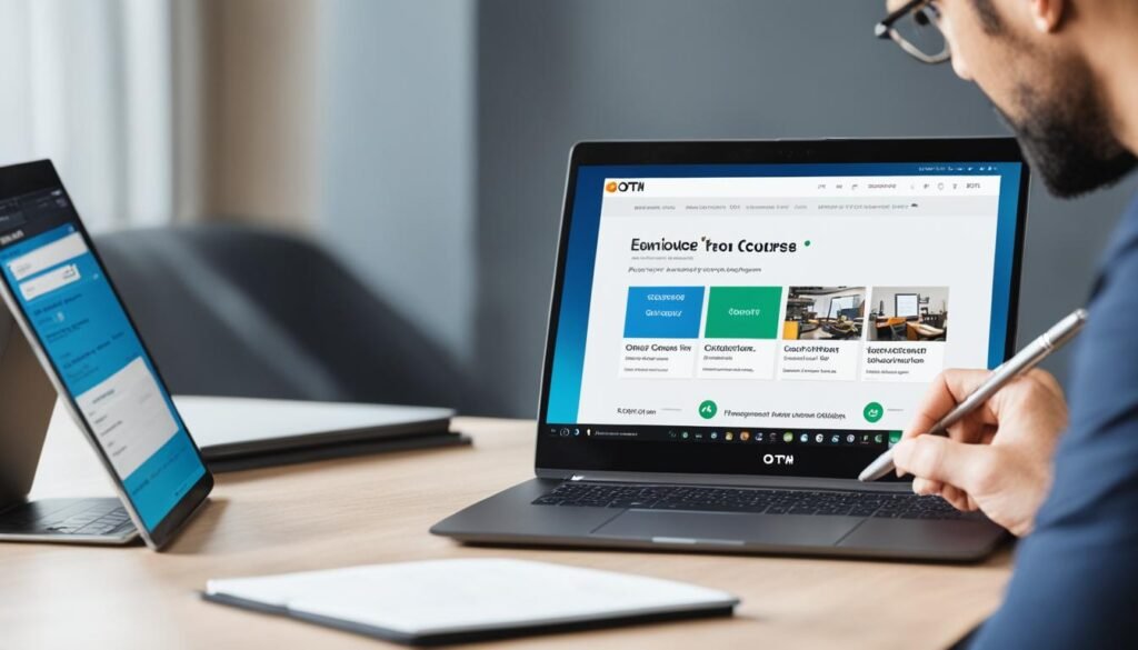 Enrolling in OTHM course Enrolling in OTHM course