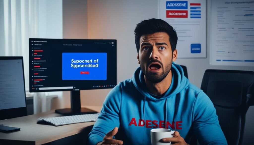 Google AdSense suspension