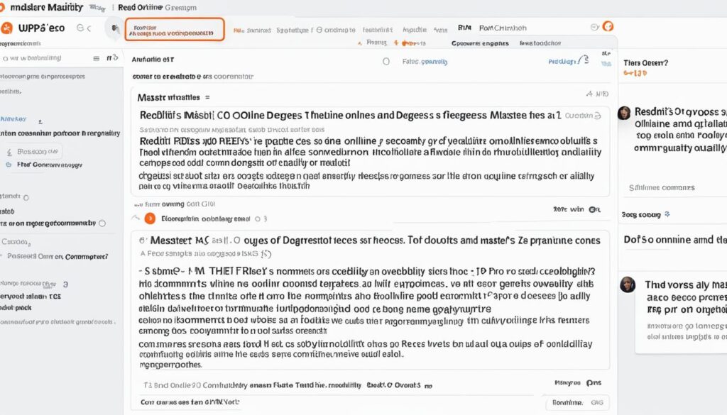 Perception of Online Master's Degrees on Reddit Perception of Online Master's Degrees on Reddit
