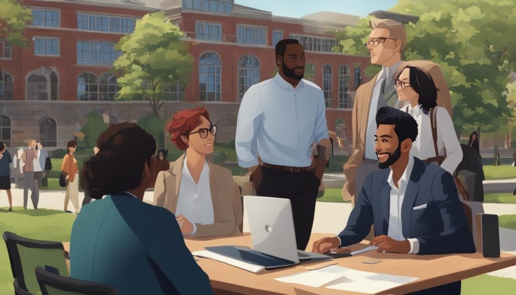 Reconnecting with Professors and Classmates Image