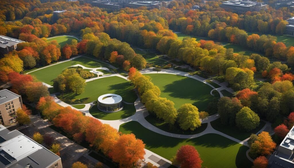 campus size comparison