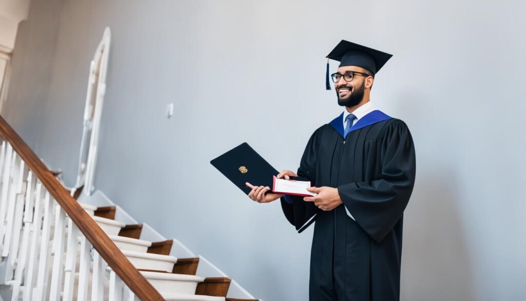 career advancement with an online master's degree