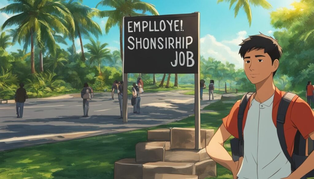 employer sponsorship and part-time jobs