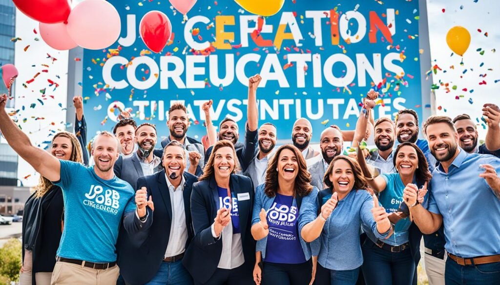 Job creation initiatives