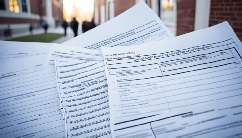 Harvard admissions image