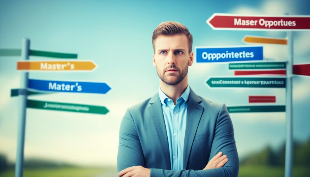 job opportunities with master's degree