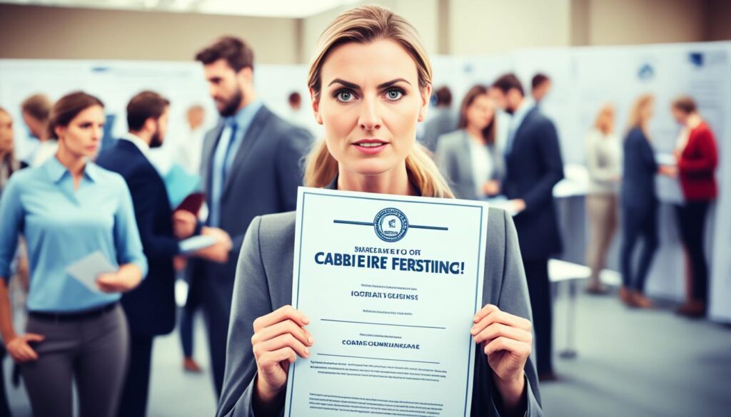 re-entering job market with master's degree