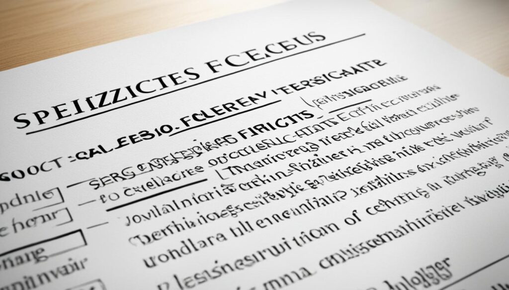 specialization specialization