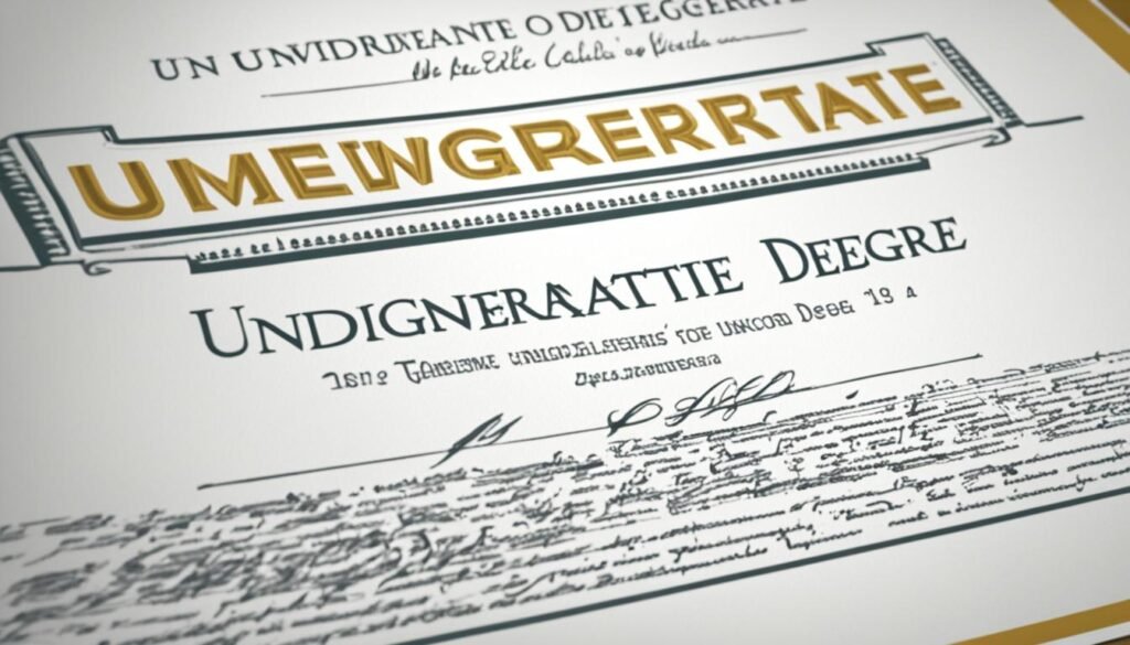 undergraduate degree undergraduate degree