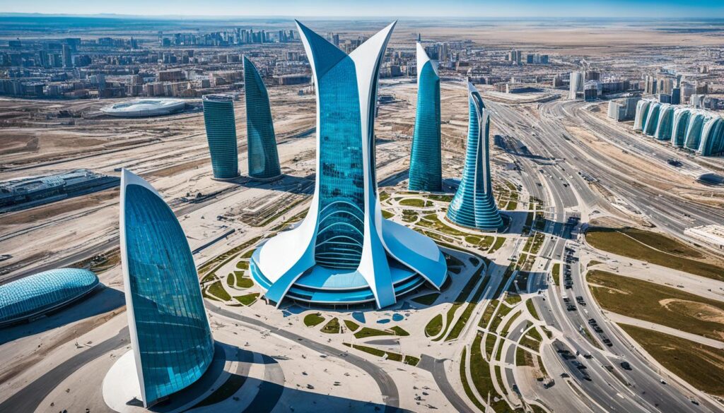 Architectural marvels in Nur-Sultan Architectural marvels in Nur-Sultan