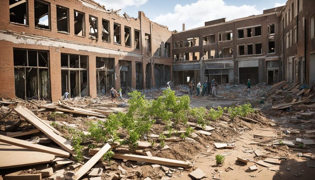 Post-conflict reconstruction